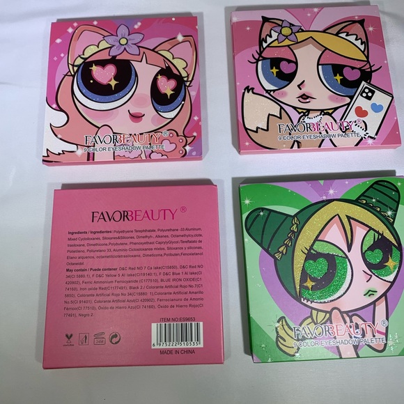 Power puff girls Eyeshadow palettes - Picture 2 of 11
